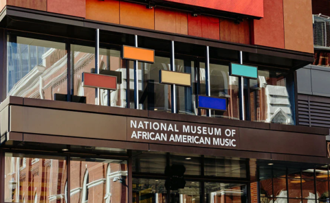 Photo: exterior of National Museum of African American Music